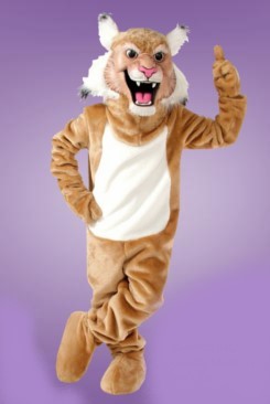 bobcat mascot costume