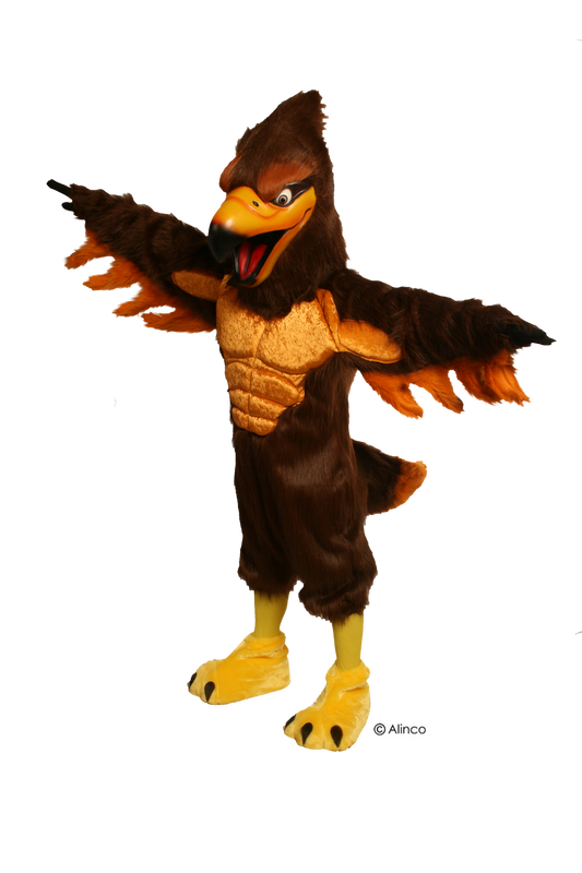 power hawk mascot costume
