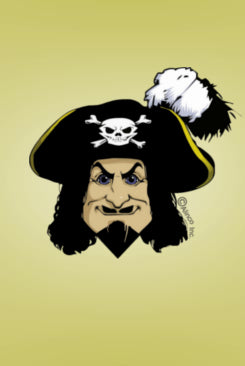 captain scratch tattoos pack of 200