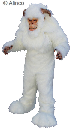yeti mascot costume